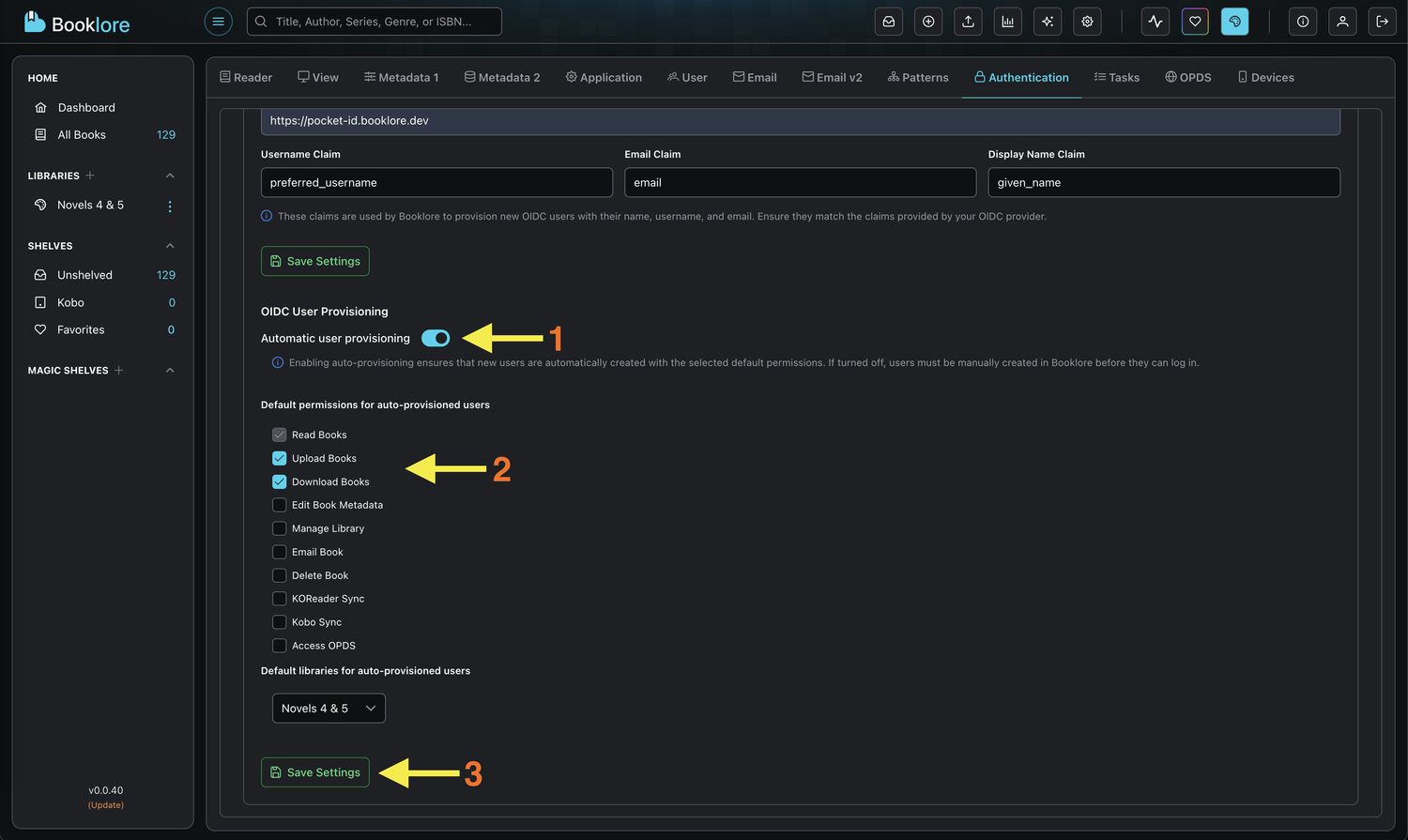 Enable Auto-Provisioning