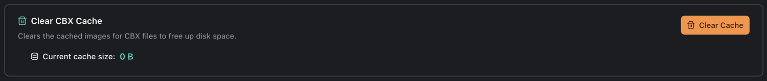 Clear Cache Task